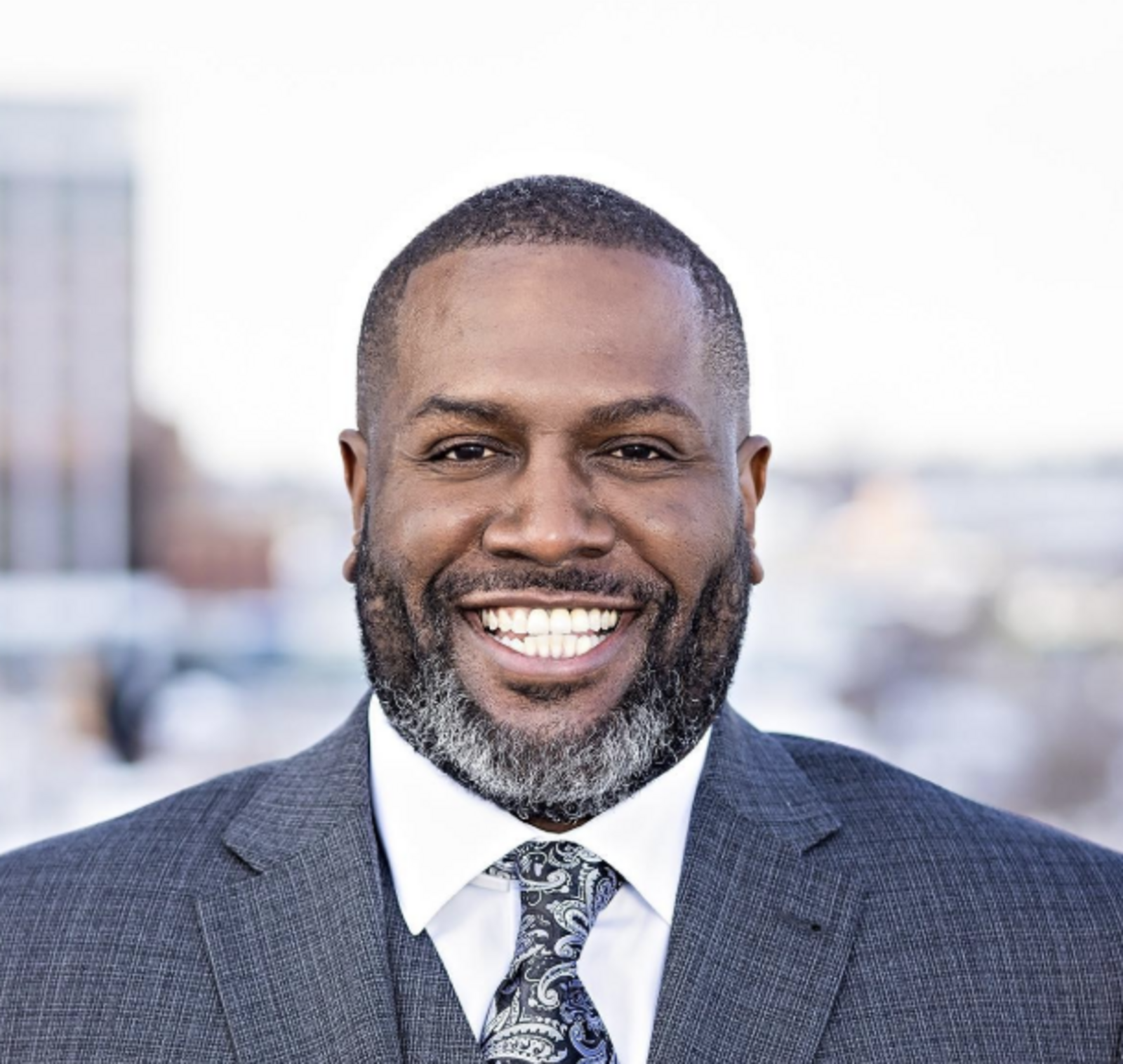 Headshot of James